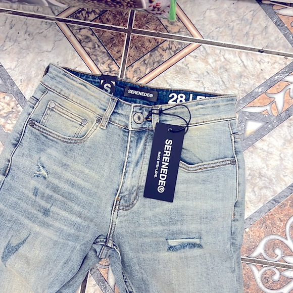 SERENADE  FITTED DENIM JEANS - Picture 2 of 5